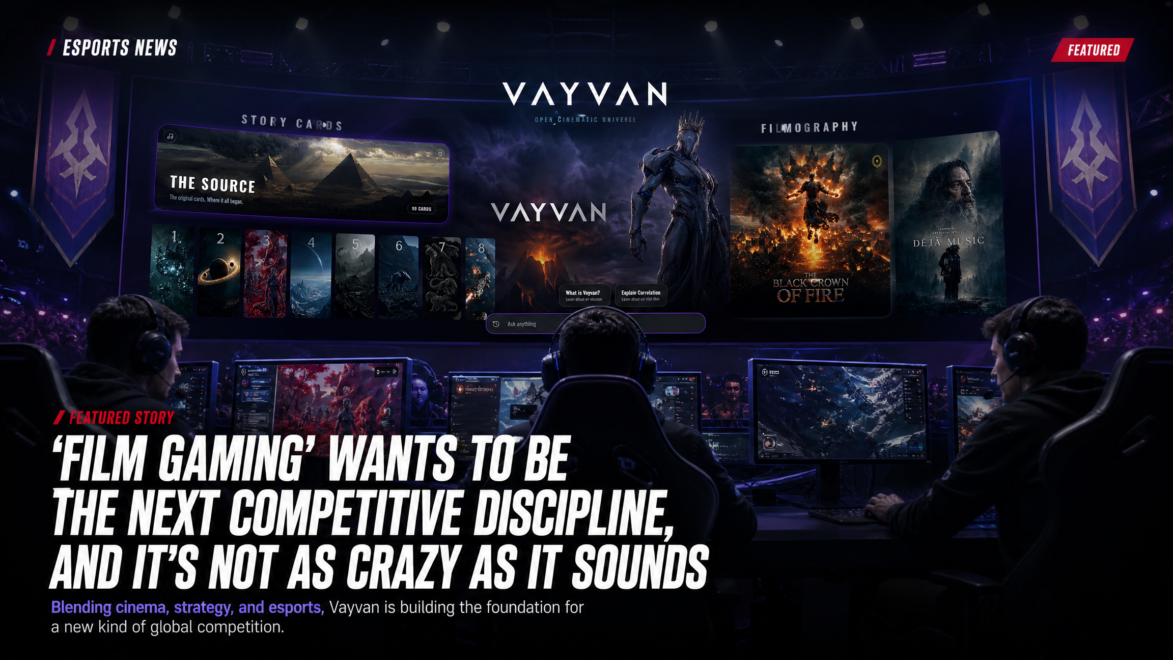 'Film Gaming' Wants to Be the Next Competitive Discipline, and It's Not as Crazy as It Sounds